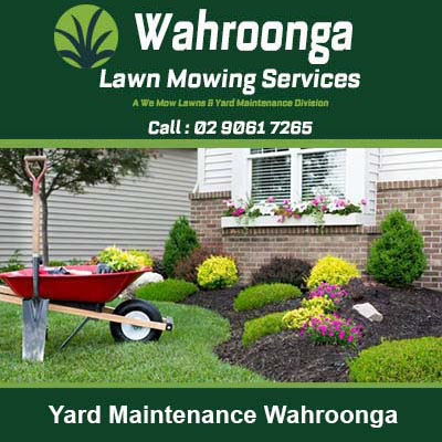 Landscaped with colorful plants & mulch in Wahroonga